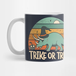 Trike or Treat - A Dinosaur Halloween Mug